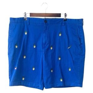 Vineyard Vines Men’s Shorts Blue Pineapple Vacation Beach Cruise Swinger Size 42